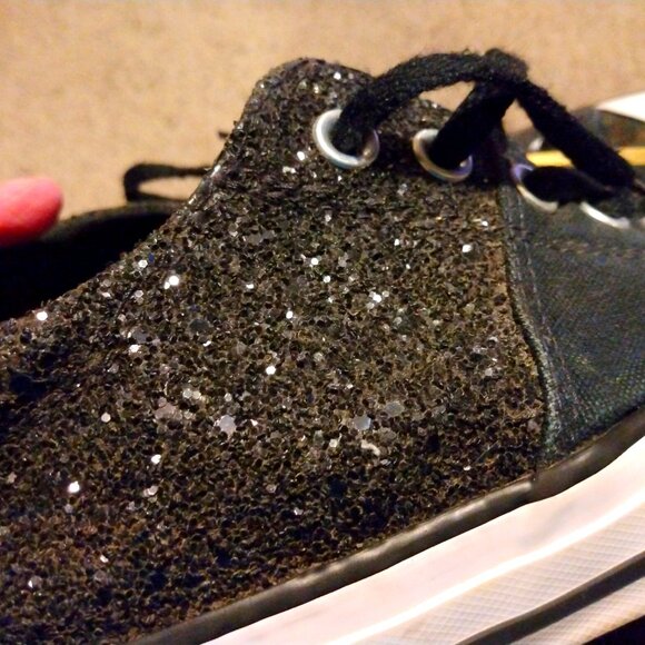 Converse All Star Textured Black Low-Top Sneakers 11 Casual Classic Streetwear - Picture 9 of 9